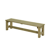 mooie houtenbank goedkoop